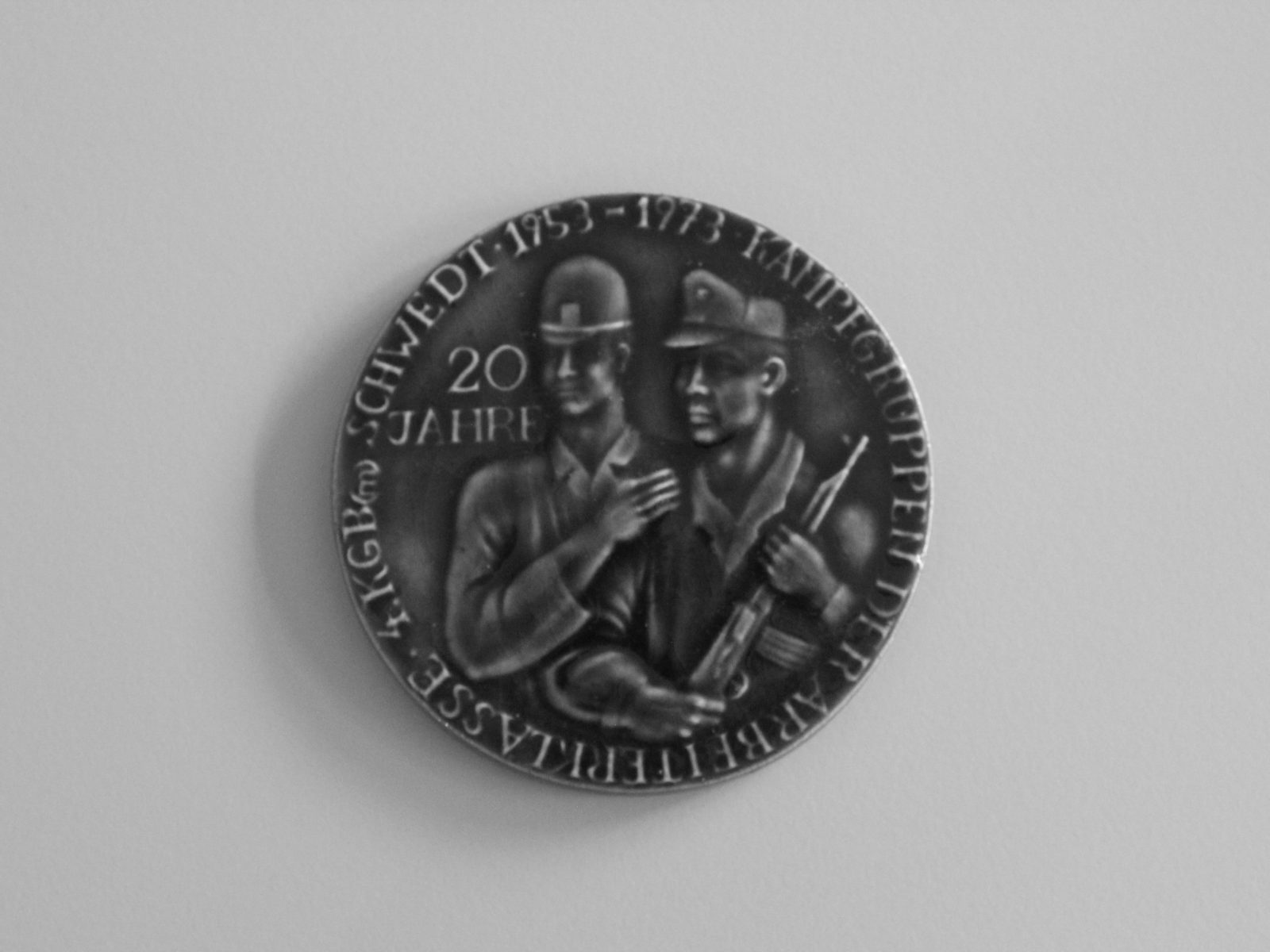 DDR - Porzellanmedaille